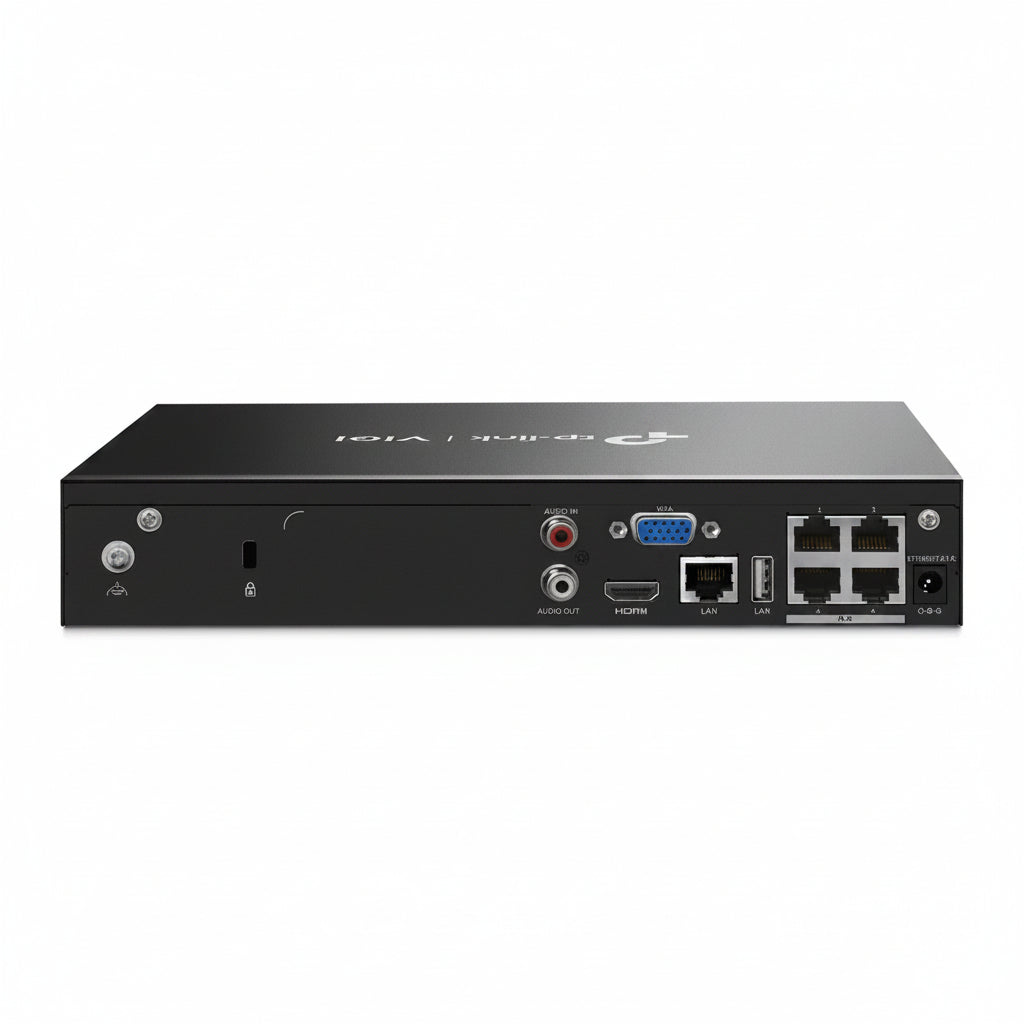 TP-Link VIGI NVR1004H-4P 4-Channel PoE Network Video Recorder