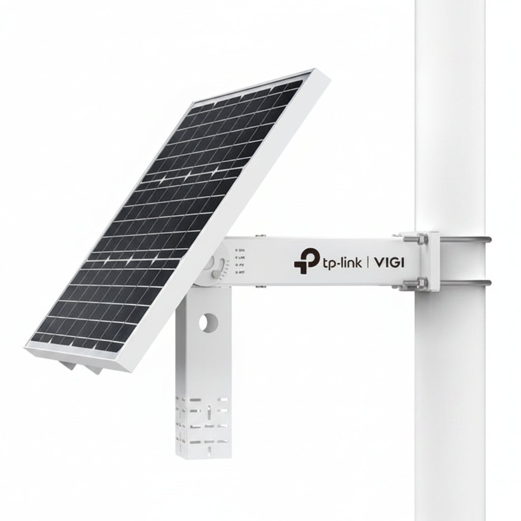 VIGI Solar Power Kit – 60W Solar Panel + 20.8Ah Battery | IP66 Outdoor Solar System for Security Cameras