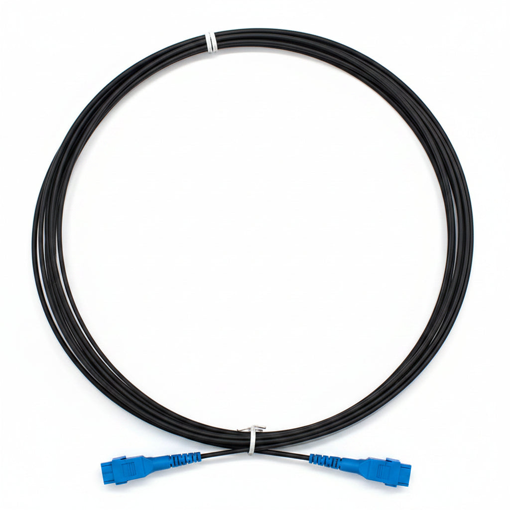YOFC iCONEC DLCU to DLCU UPC Duplex Single-Mode Fiber Patch Cord | G657A2 Bend-Insensitive | LSZH Jacket | 2.2mm Diameter | 30 Meter