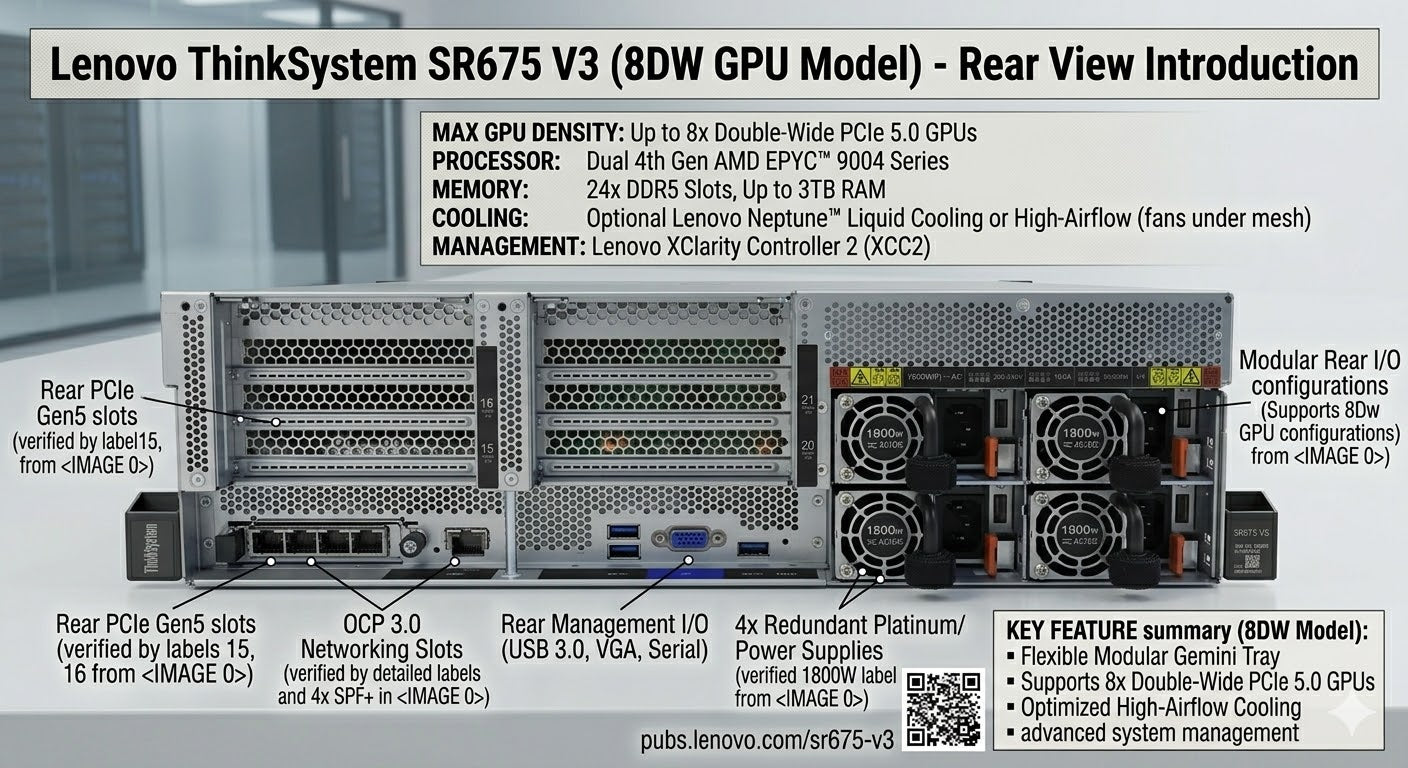 Lenovo ThinkSystem SR675 V3 (8DW)