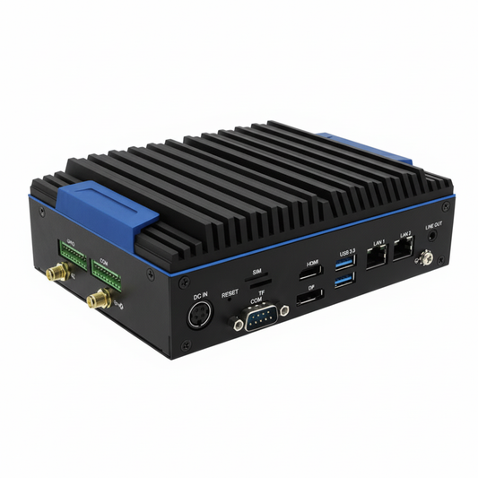 Brigade VBV-1230-AI AI Box - Front view with ports