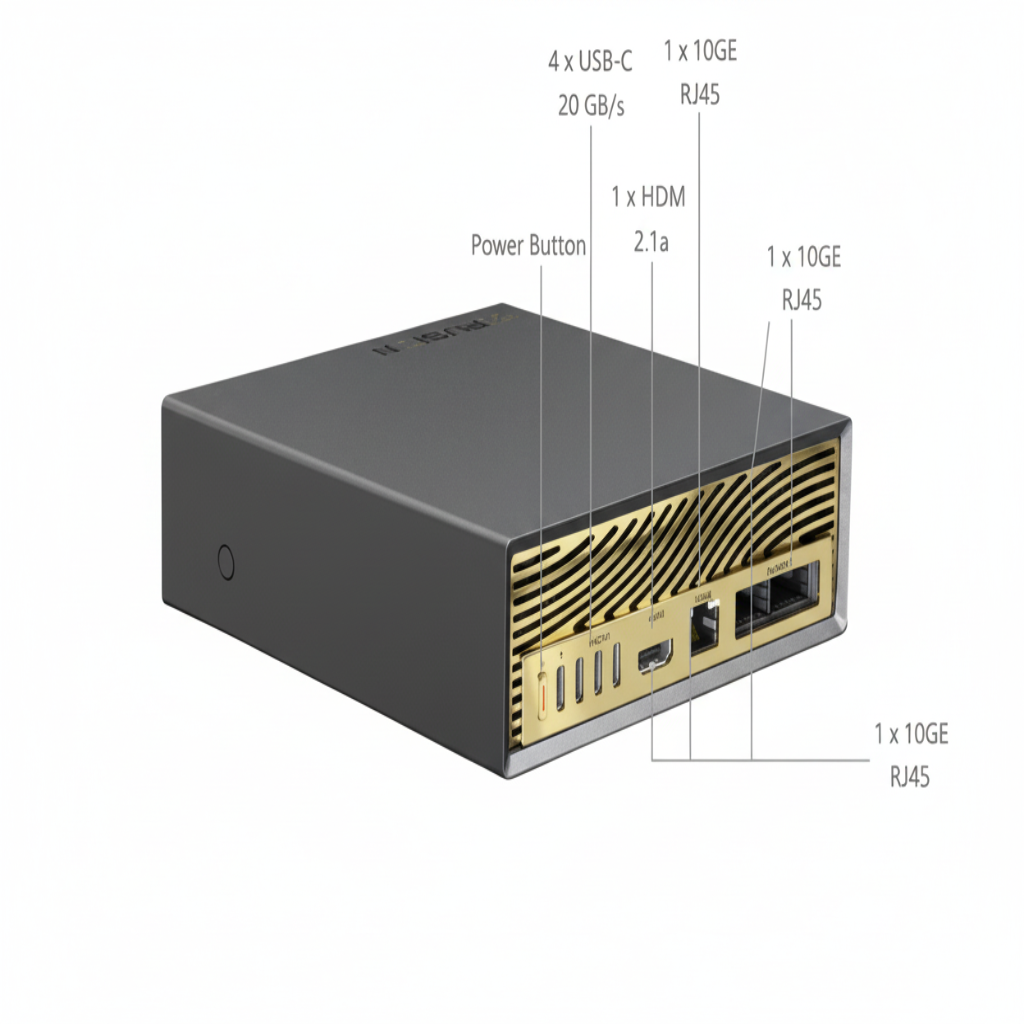 AI服务器纯白背景产品图